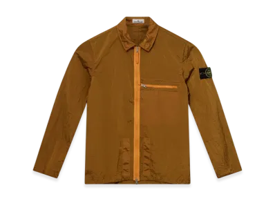 Stone Island 10919 Nylon Metal in Econyl Regenerated Nylon Overshirt - 23SS "Orange"
