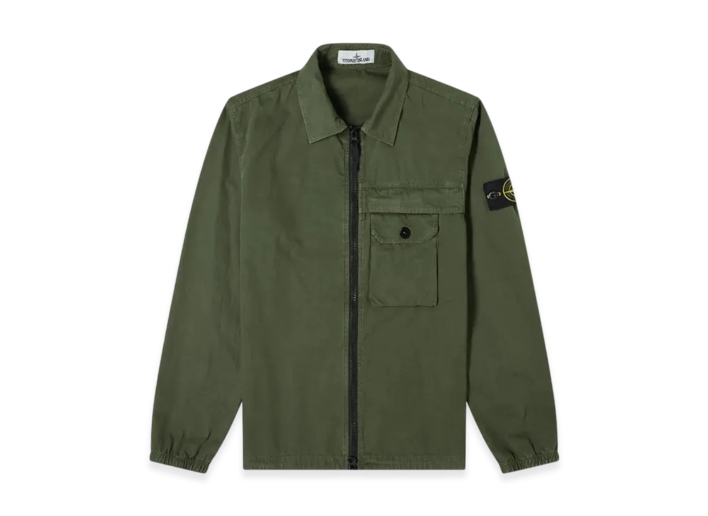 Stone Island 107WN T.CO+OLD Overshirt - 20FW "Dark Green"