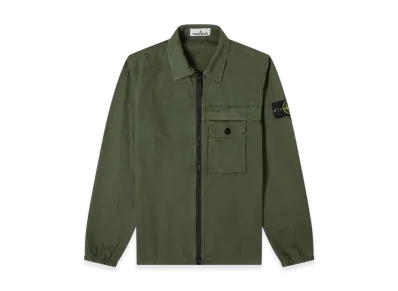 Stone Island 107WN T.CO+OLD Overshirt - 20FW "Dark Green"