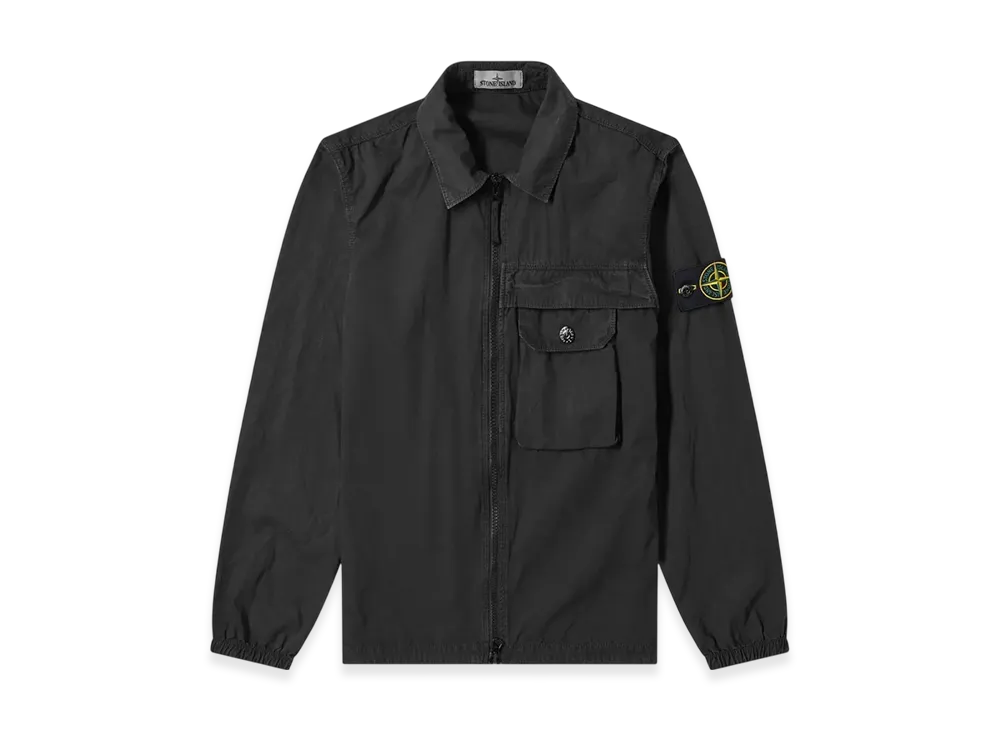 Stone Island 107WN T.CO+OLD Overshirt - 20FW "Black"