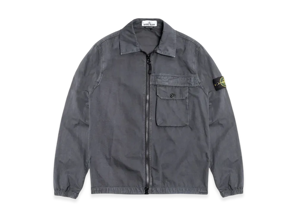 Stone Island 107WN T.CO+OLD Overshirt - 20FW "Steel Grey"