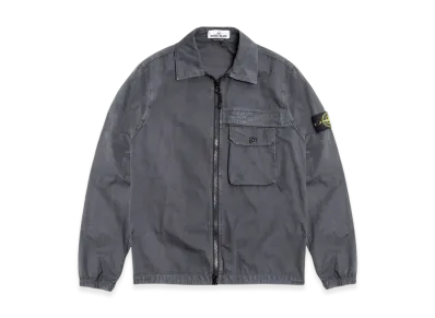 Stone Island 107WN T.CO+OLD Overshirt - 20FW "Steel Grey"