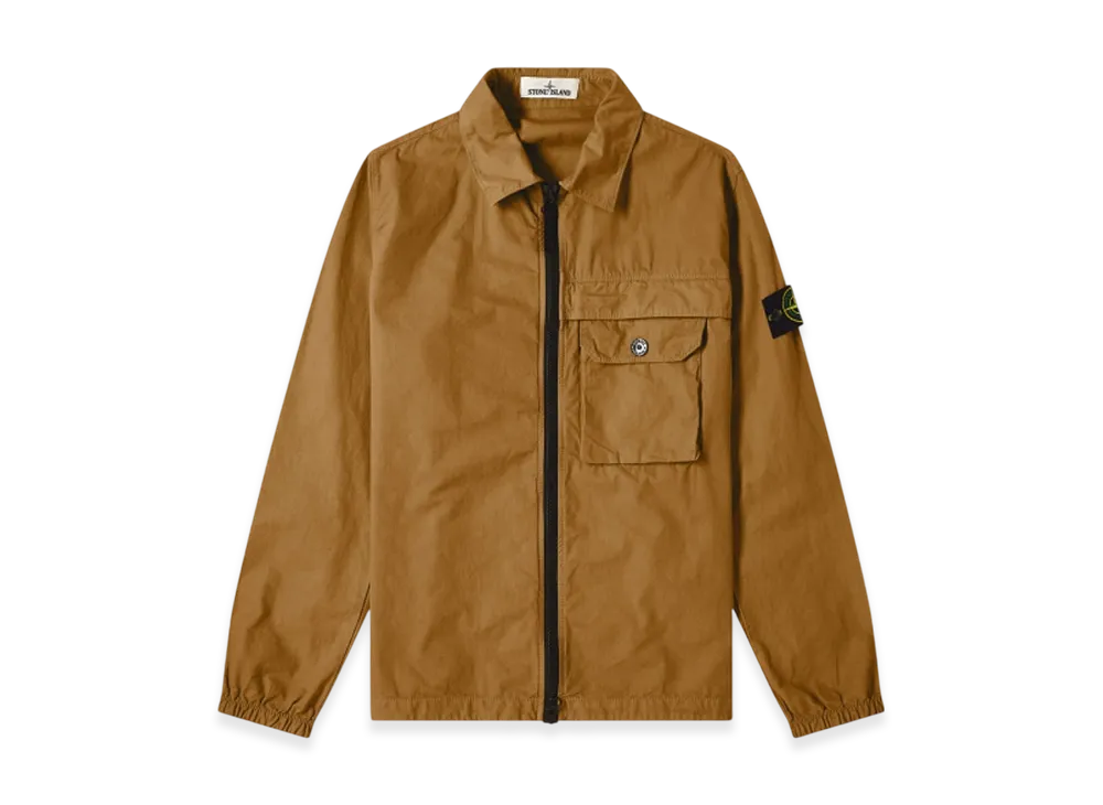 Stone Island 107WN T.CO+OLD Overshirt - 20FW "Brown"