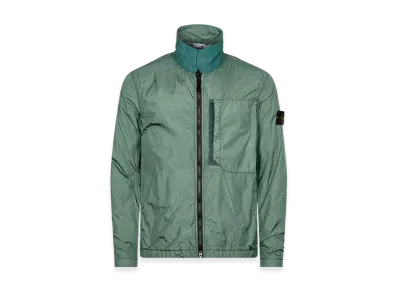 Stone Island 10723 Garment Dyed Crinkle Reps Recycled Nylon Jacket - 23FW "Sage Green"