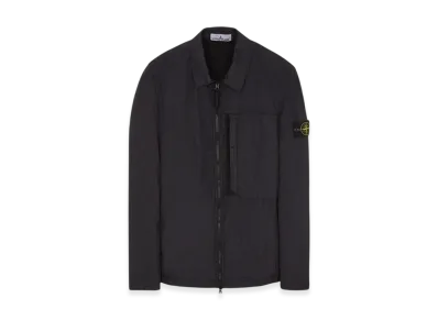 Stone Island 10723 Garment Dyed Crinkle Reps Recycled Nylon Jacket - 23FW "Black"