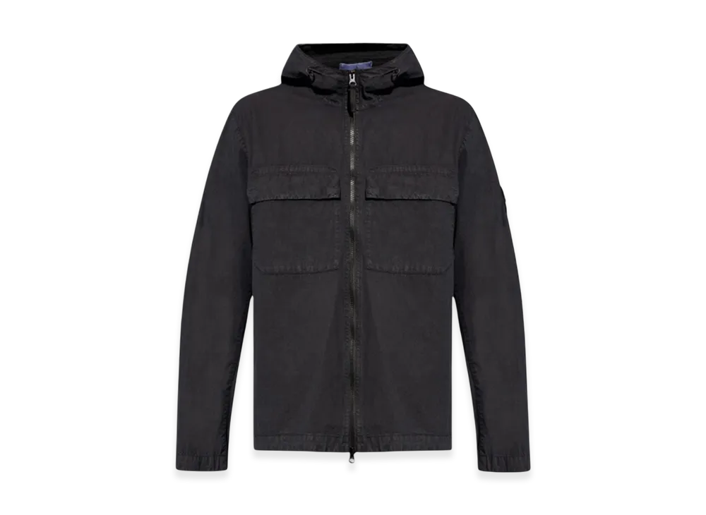 Stone Island 106WN Old Treatment Overshirt - 24SS "Navy Blue"