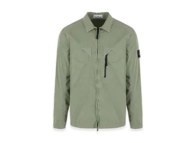 Stone Island 106WN Old Treatment Overshirt - 23SS "Sage Green"