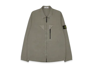 Stone Island 106WN Old Treatment Overshirt - 23SS "Dove Grey"