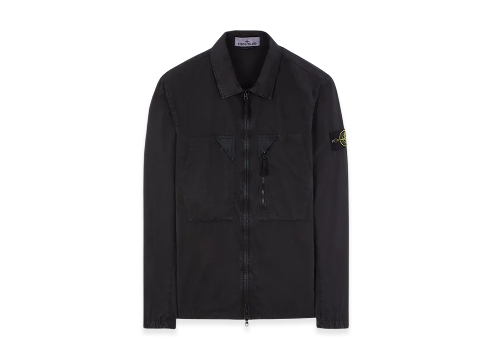 Stone Island 106WN Old Treatment Overshirt - 23SS "Steel Grey"