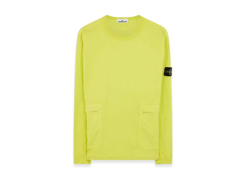 Stone Island 10619 Stretch Cotton Twill Overshirt - 21SS "Pistachio"