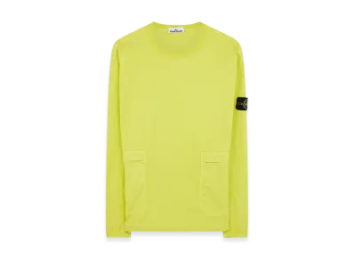 Stone Island 10619 Stretch Cotton Twill Overshirt - 21SS "Pistachio"