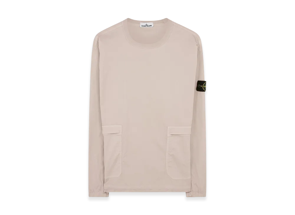 Stone Island 10619 Stretch Cotton Twill Overshirt - 21SS "Antique Rose"