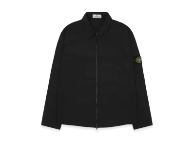 Stone Island 10502 Naslan Light Garment Dyed Overshirt - 22SS "Black"
