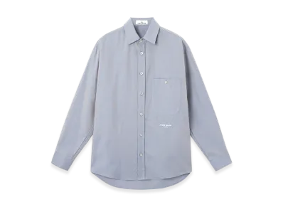 Stone Island 1100003 Organic Oxford Cottonstone Island Marina "Light Blue"