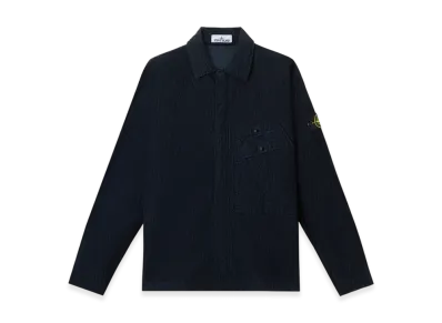 Stone Island 1200020 Wrinkled Corduroy 500-TC "Navy Blue"