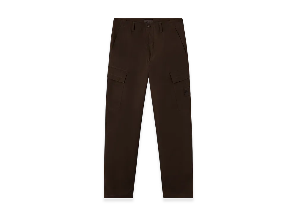 Stone Island 3100019 Weatherproof Cotton Canvasstone Island Ghost "Dark Brown"