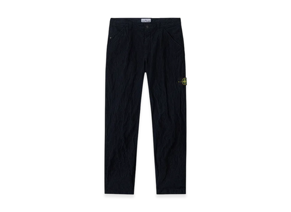 Stone Island 3100026 Wrinkled Corduroy 500-TC "Navy Blue"