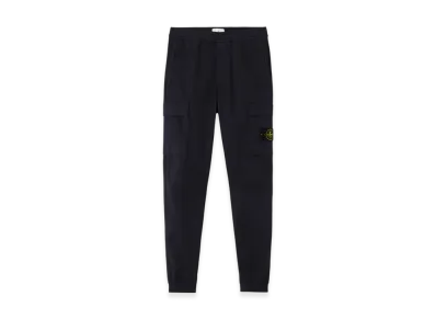 Stone Island 3100033 Satin In 93% Organic Cotton / 5% Wool / 2% Elastane "Black"