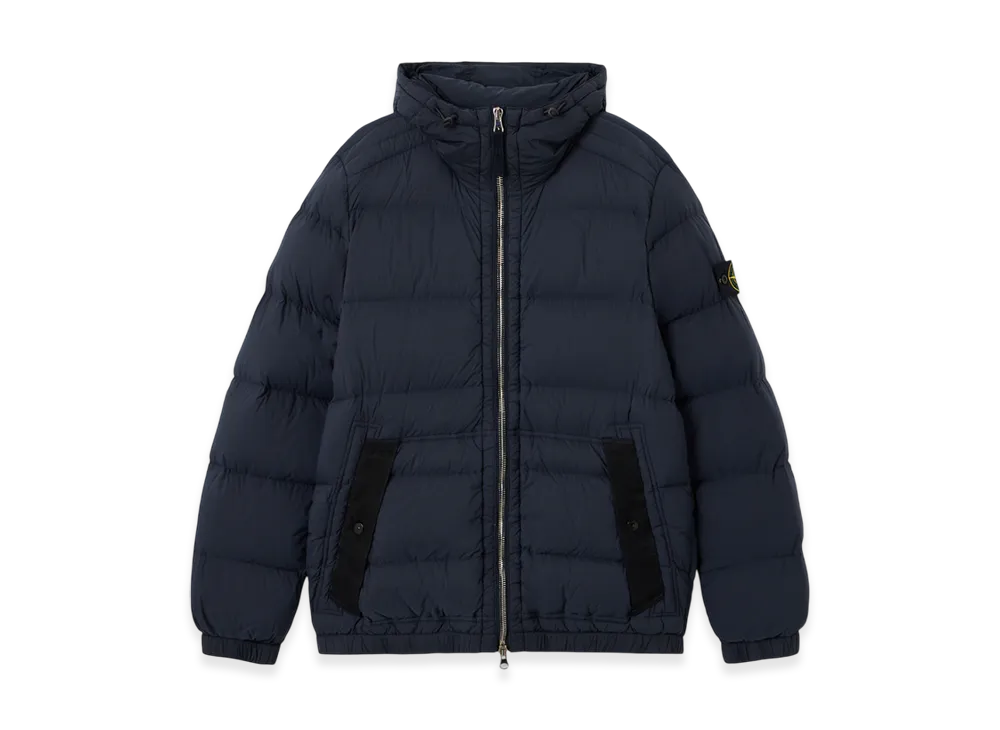 Stone Island 4100040 Seamless Tunnel Nylon Down-TC "Navy Blue"