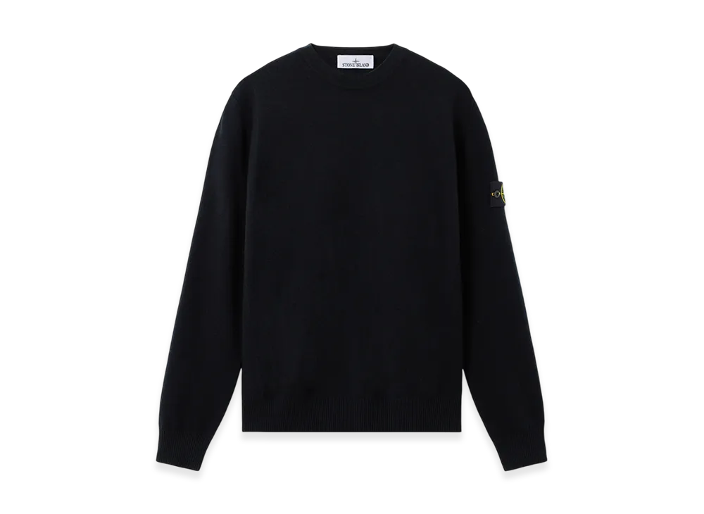 Stone Island 5100001 Stretch RWS Wool "Black"