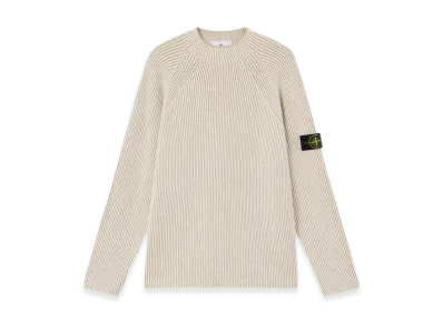 Stone Island 5100023 Vanise Full Rib RWS Wool "Ivory"