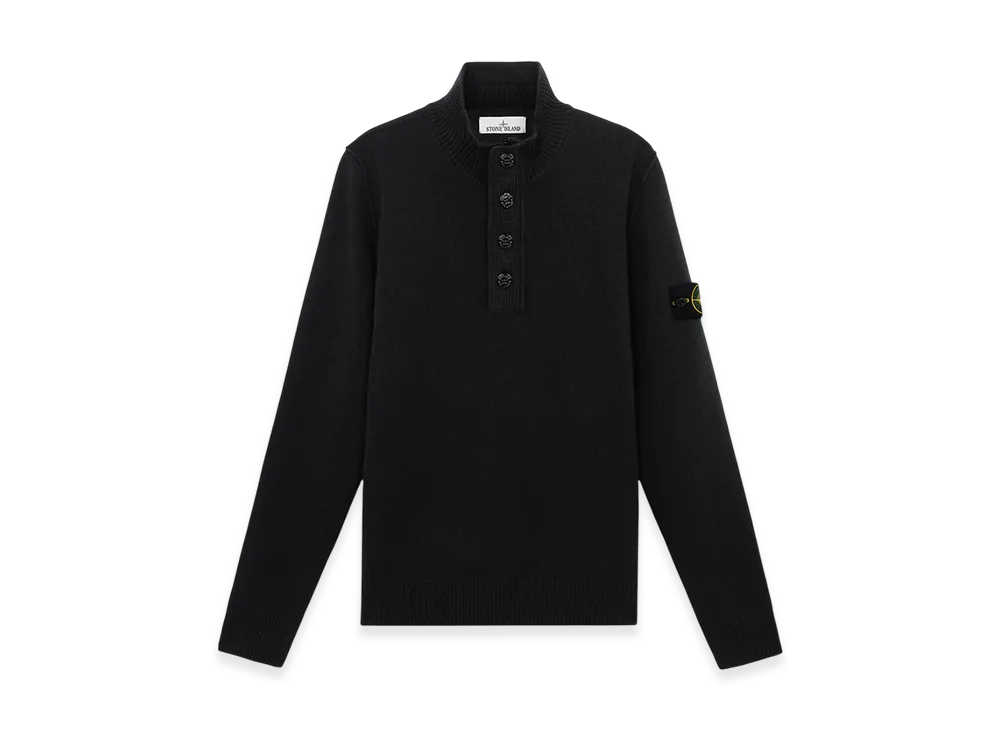 Stone Island 5100040 Lambswool "Black"
