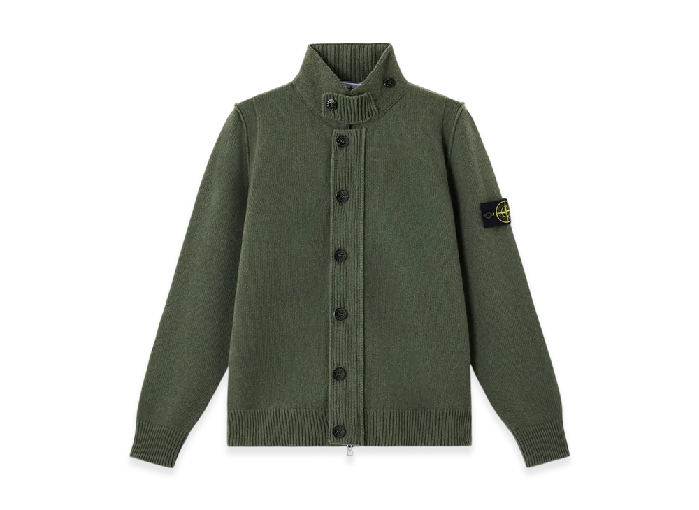 Stone Island 5100047 Lambswool "Military Green"