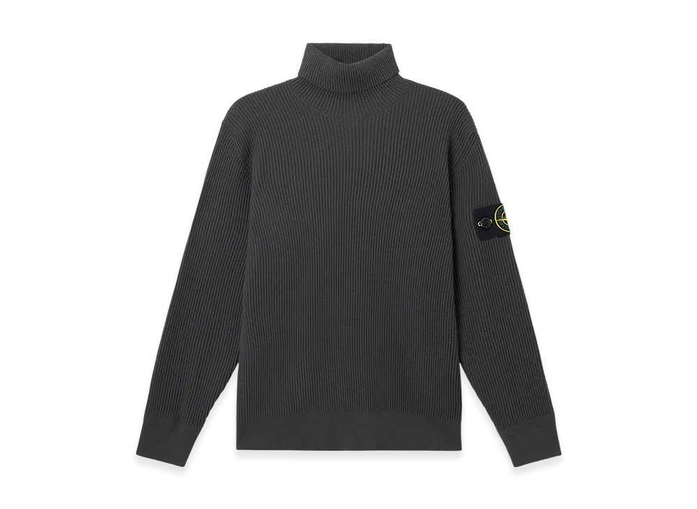 Stone Island 5100052 Full Rib RWS Wool "Lead Gray"
