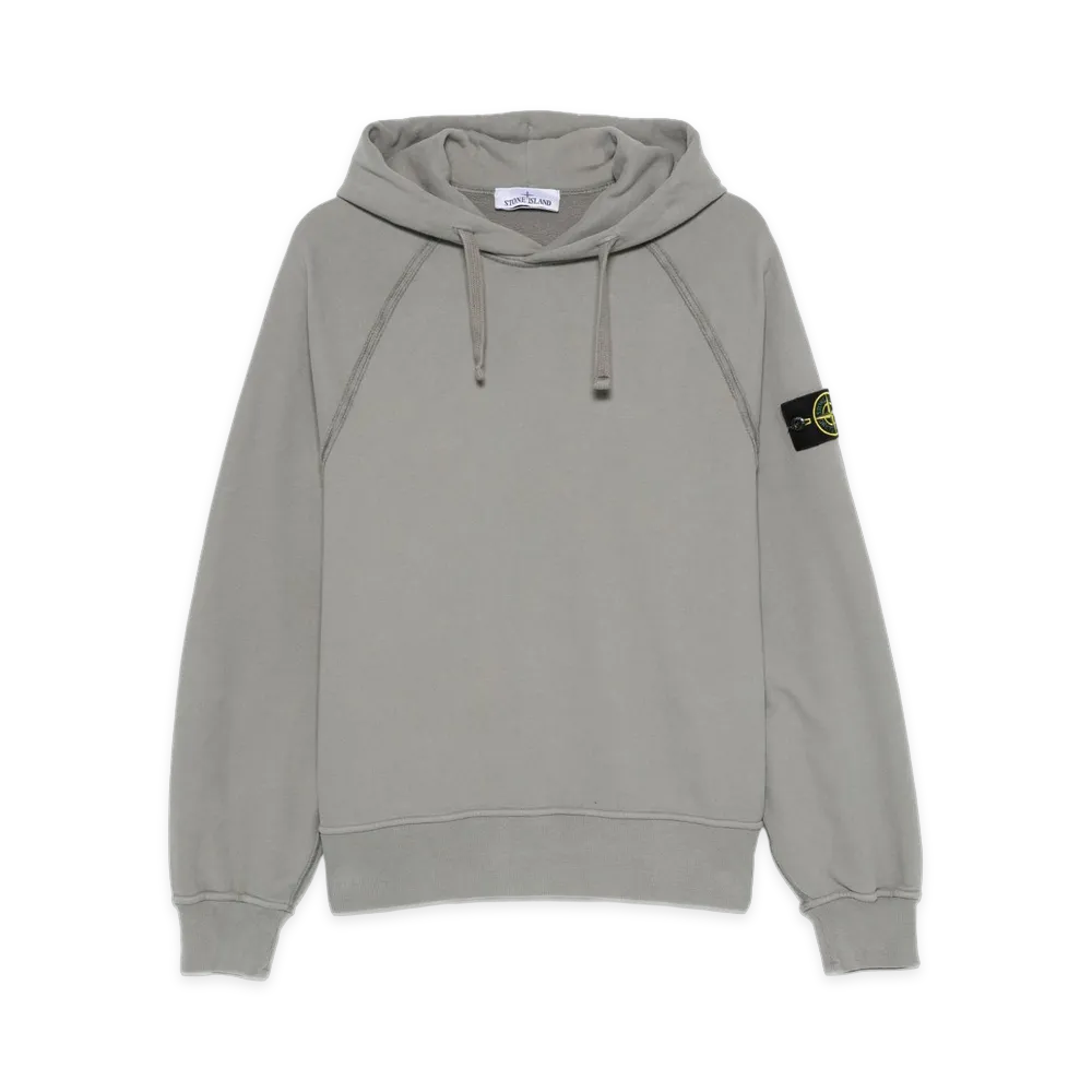 Stone Island 6100023 Brushed Organic Cotton Fleece "Gray"