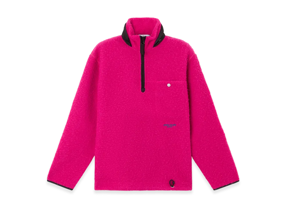 Stone Island 6100025 Ratteen Wool Poly Fleecestone Island Marina "Fuchsia"