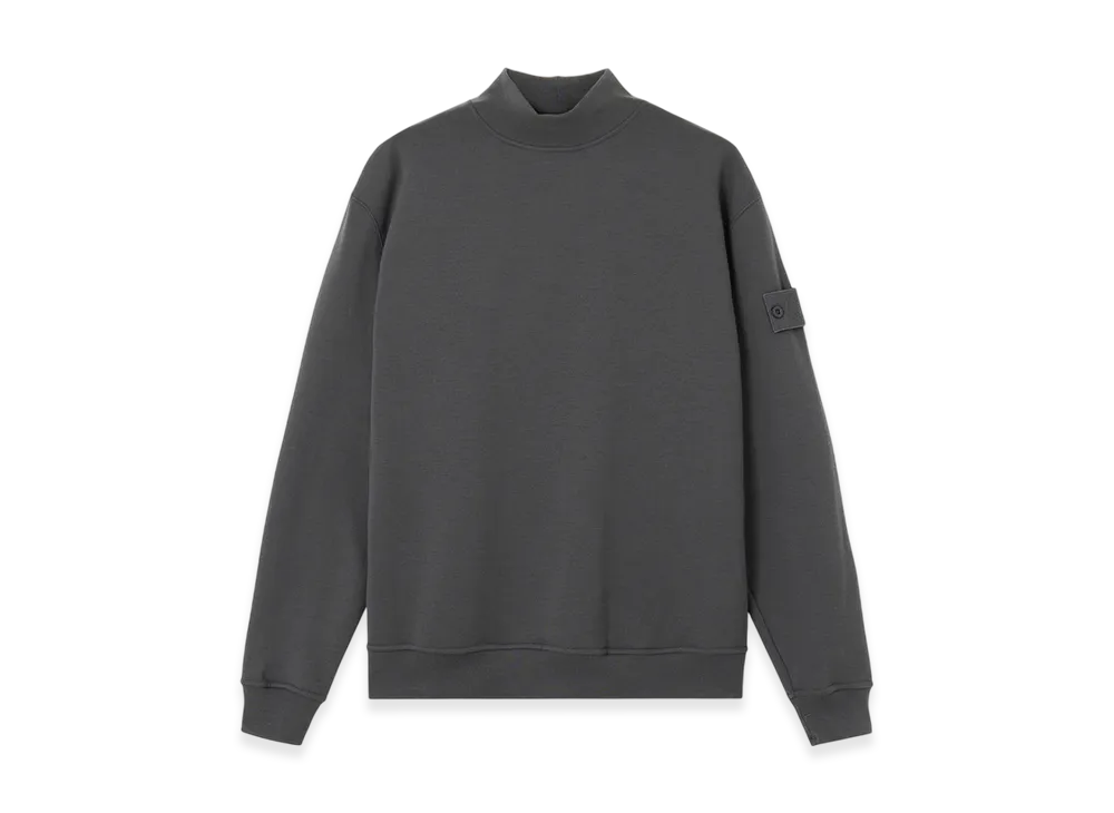 Stone Island 6100047 Cotton Wool Fleecestone Island Ghost "Dark Gray"