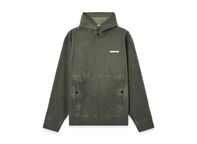 Stone Island 6100058 Compact Organic Cotton Jersey Velo Effect "Musk Green"