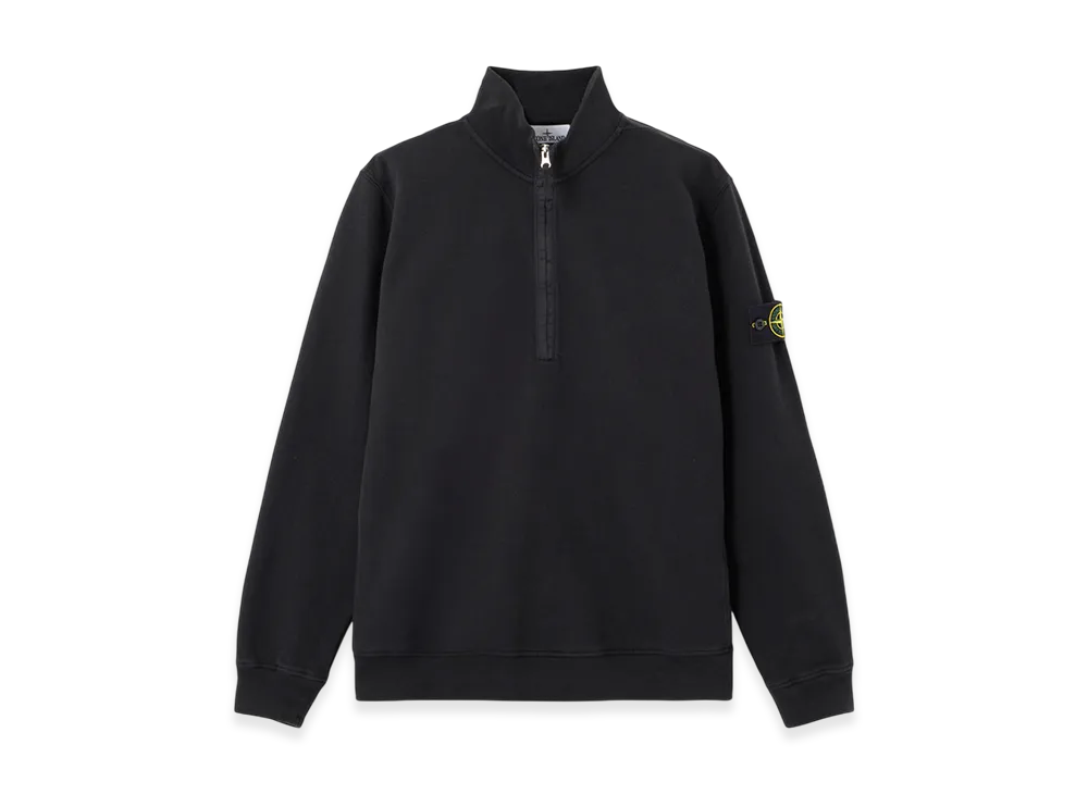 Stone Island 6100068 Brushed Organic Cotton Fleece "Black"