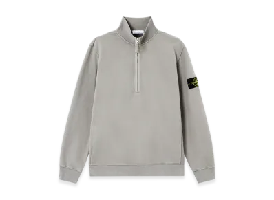 Stone Island 6100068 Brushed Organic Cotton Fleece "Cement"