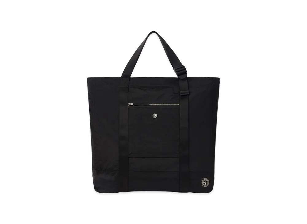 Stone Island 9200013 Coated Nylon Metal In Econyl "Black"