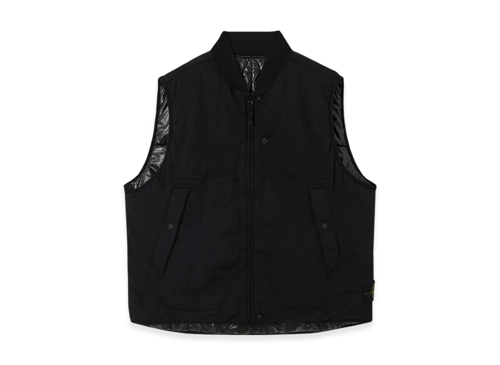 Stone Island G100002 Compact Cotton Nylon Jersey-TC "Black"
