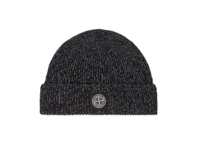 Stone Island N100001 Knit Reflective "Black Melange"