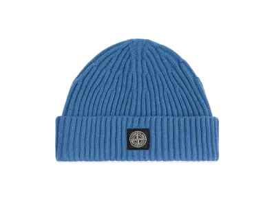 Stone Island N100002 Full Rib RWS Wool "Steel Blue"