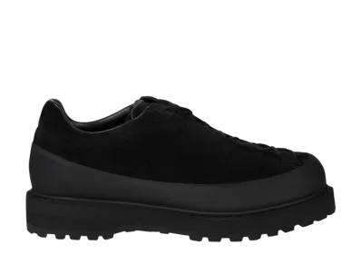 Stone Island S100130 Suede Shoes "Black"