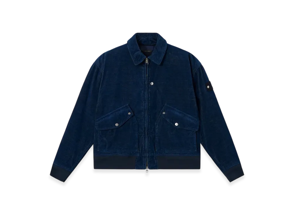 Stone Island 4100123 Indigo Micro Corduroy-Rinsed "Indigo"