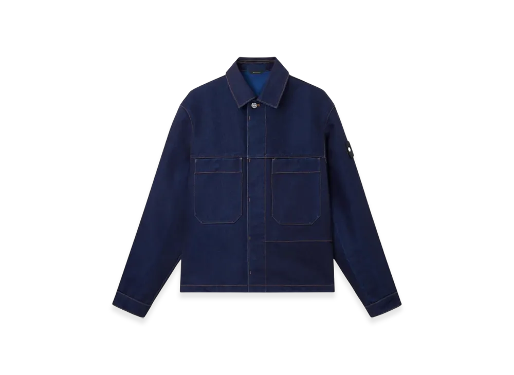 Stone Island Q100027 Indigo Polypropylene Denim-Rinsed "Blue"