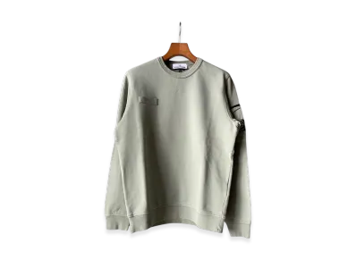 STONE ISLAND Crewneck sweatshirt "Sage Green"