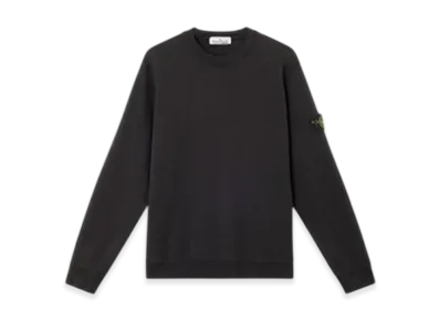 STONE ISLAND Crewneck sweatshirt "Black"