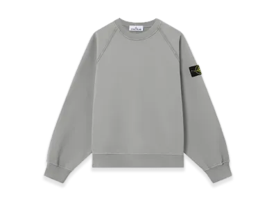 Stone Island 6100022 Brushed Organic Cotton Fleece "Cement"