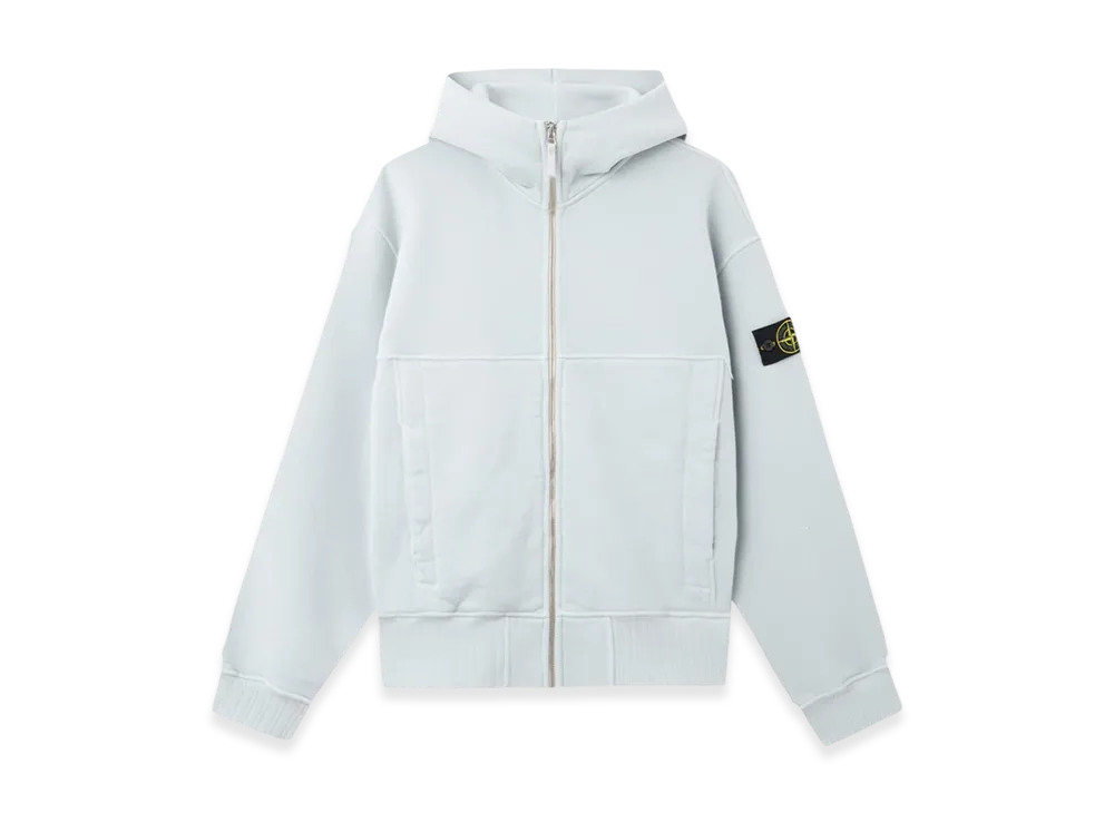 Stone Island 6100020 Heavy Fleece 53% Organic Cotton "Sky Blue"