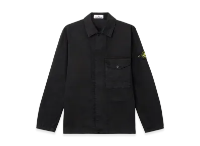 Stone Island 1200001 Organic Cotton StreTCh Broken Twill Old Effect "Black"