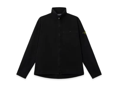 Stone Island 1200014 Organic Panama Cotton Old Effect "Black"