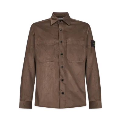 Stone Island Shirts "Shadow Brown"