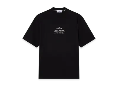 Stone Island 2100001 Organic Cotton Jersey "Black"