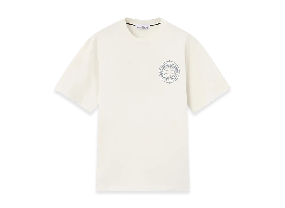 Stone Island 2100001 Organic Cotton Jersey "Ivory"
